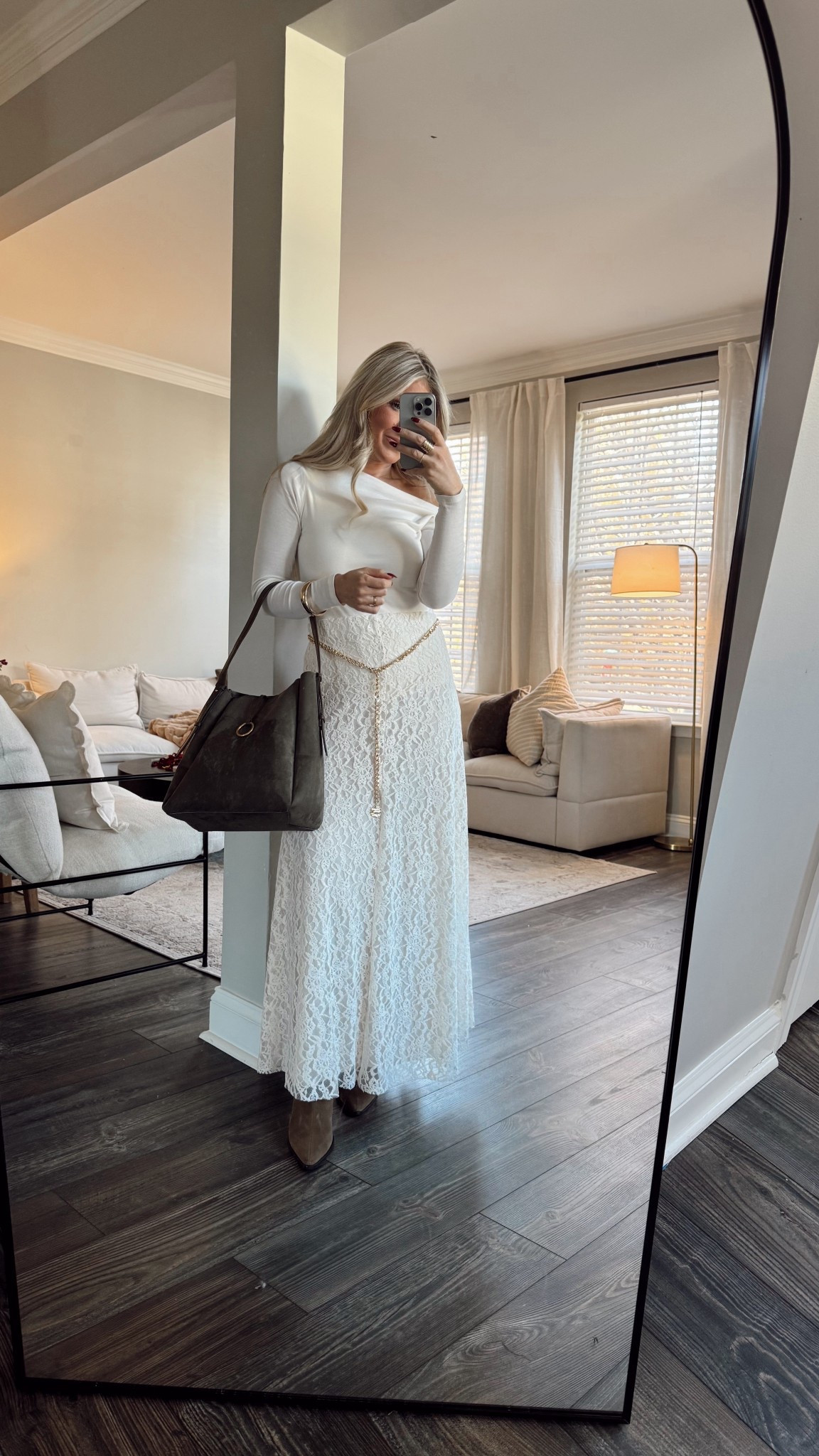 Top seller this week- this lace maxi! So chic and perfect for a Thanksgiving look! 

#LTKSeasonal #LTKFindsUnder100 #LTKHoliday