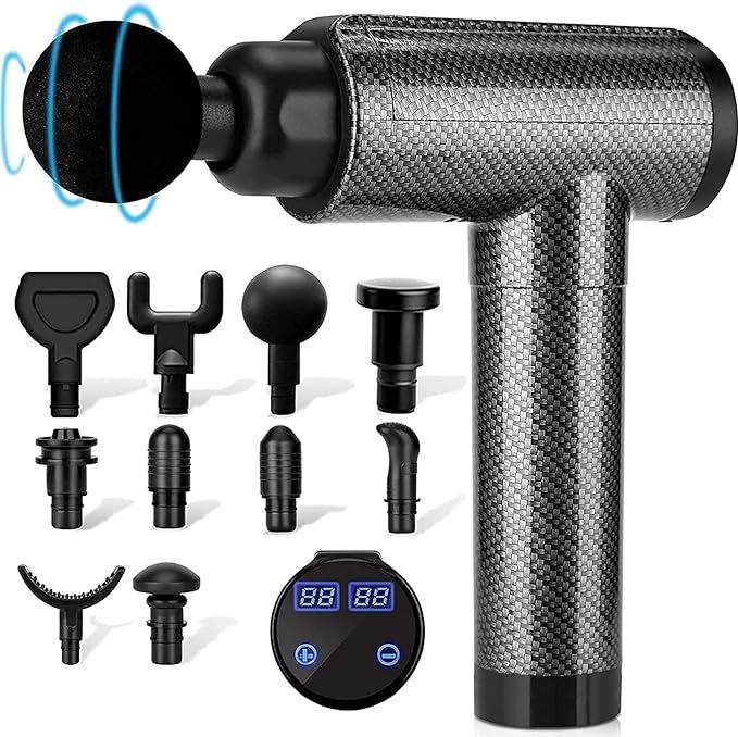 Muscle Massage Gun Deep Tissue for Athletes, Percussion Electric Massagers for Neck Back, Shoulde... | Amazon (US)