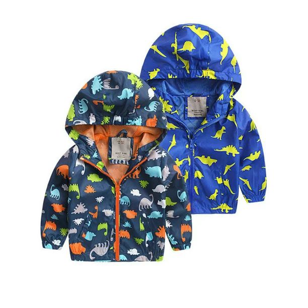 Toddler Kids Baby Boys Windproof Hooded Zipper Dinosaur Jacket Coat Hoodie Top Outwear - Walmart.... | Walmart (US)