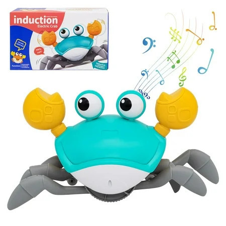 Crawling Crab Baby Toy, Tummy Time Toys Sensory Induction Crabs for Toddler Interactive Development | Walmart (US)