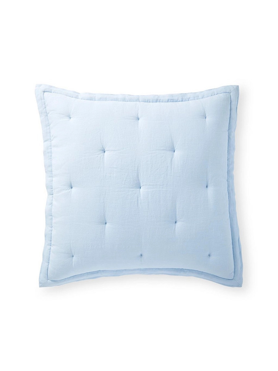 Sutter Linen Ultra-Loft Comforter Sham | Serena and Lily