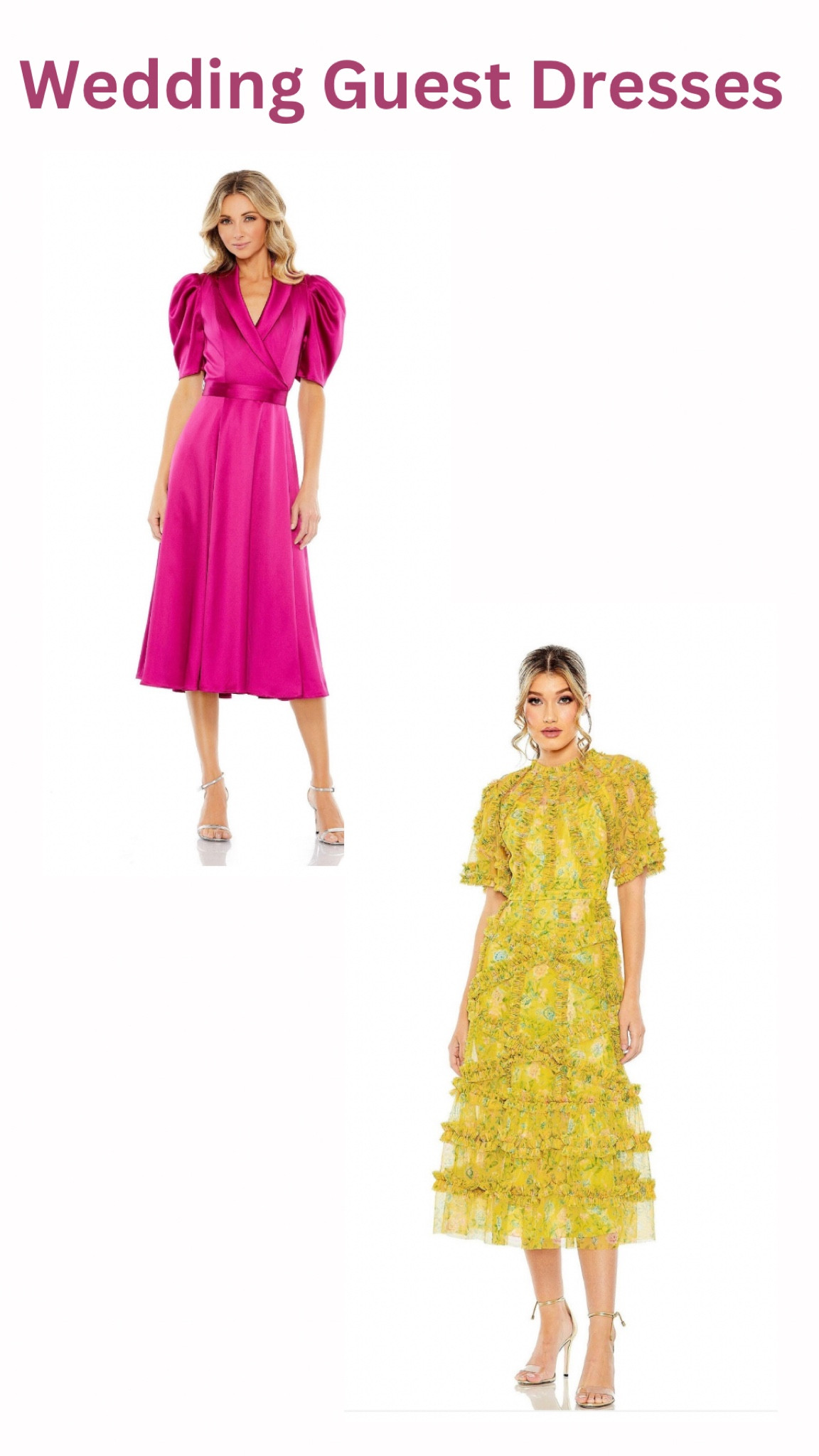Wedding Guest 

#LTKSeasonal #LTKStyleTip
