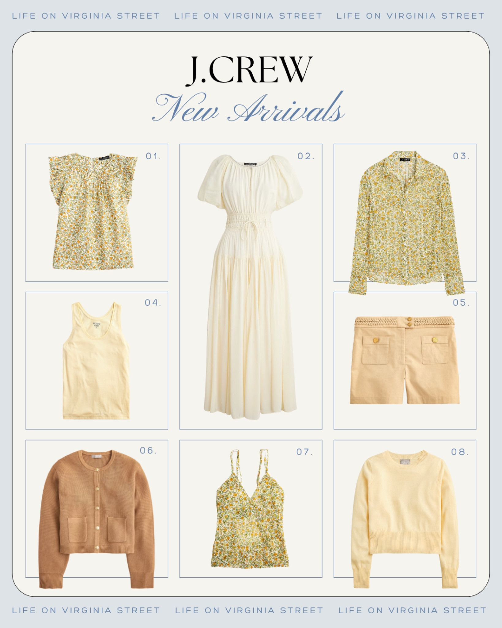 Loving these butter yellow new arrivals from J Crew! They’re the perfect transition between late summer and early fall! Includes a floral top, cinched waist dress, camel colored lady jacket cardigan, cute shorts, and great layering pieces!
.
#ltkworkwear #ltkover40 #ltksalealert #ltkmidsize #ltkfindsunder50 #ltkfindsunder100 #ltkstyletip #ltkwedding teacher outfit ideas, office outfits, dressy casual outfits

#LTKFindsUnder100 #LTKSaleAlert #LTKSeasonal