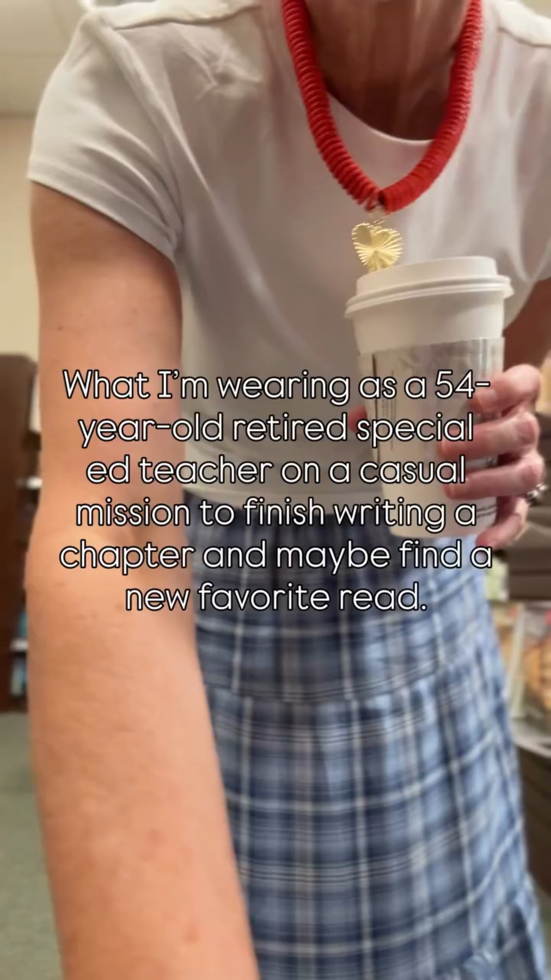 Medium in the top
Small in the skirt

#LTKStyleTip #LTKOver40 #LTKSaleAlert