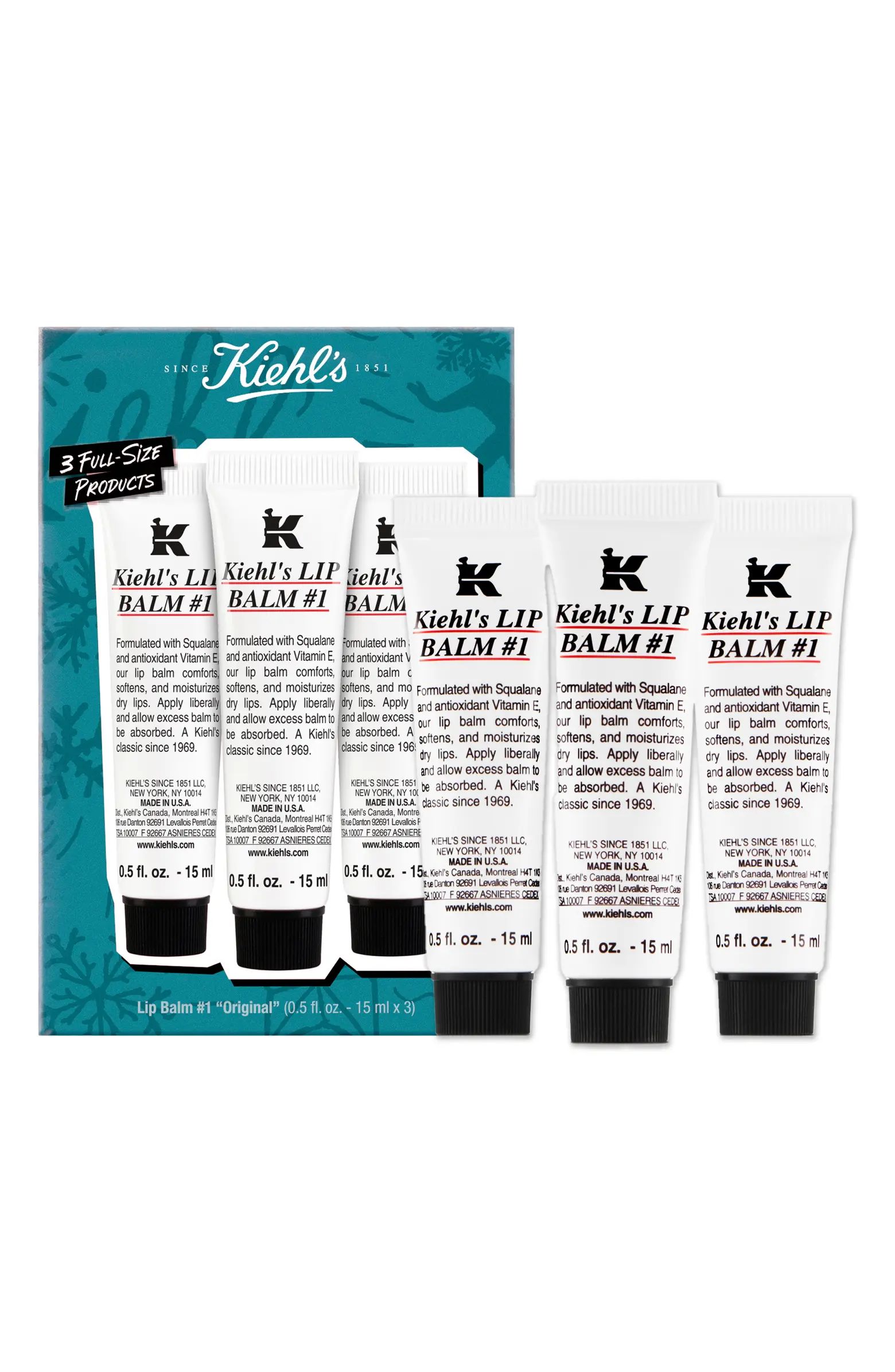 Kiehl's Since 1851 Kiss Me with Kiehl's Skin Care Gift Set $36 Value | Nordstrom | Nordstrom