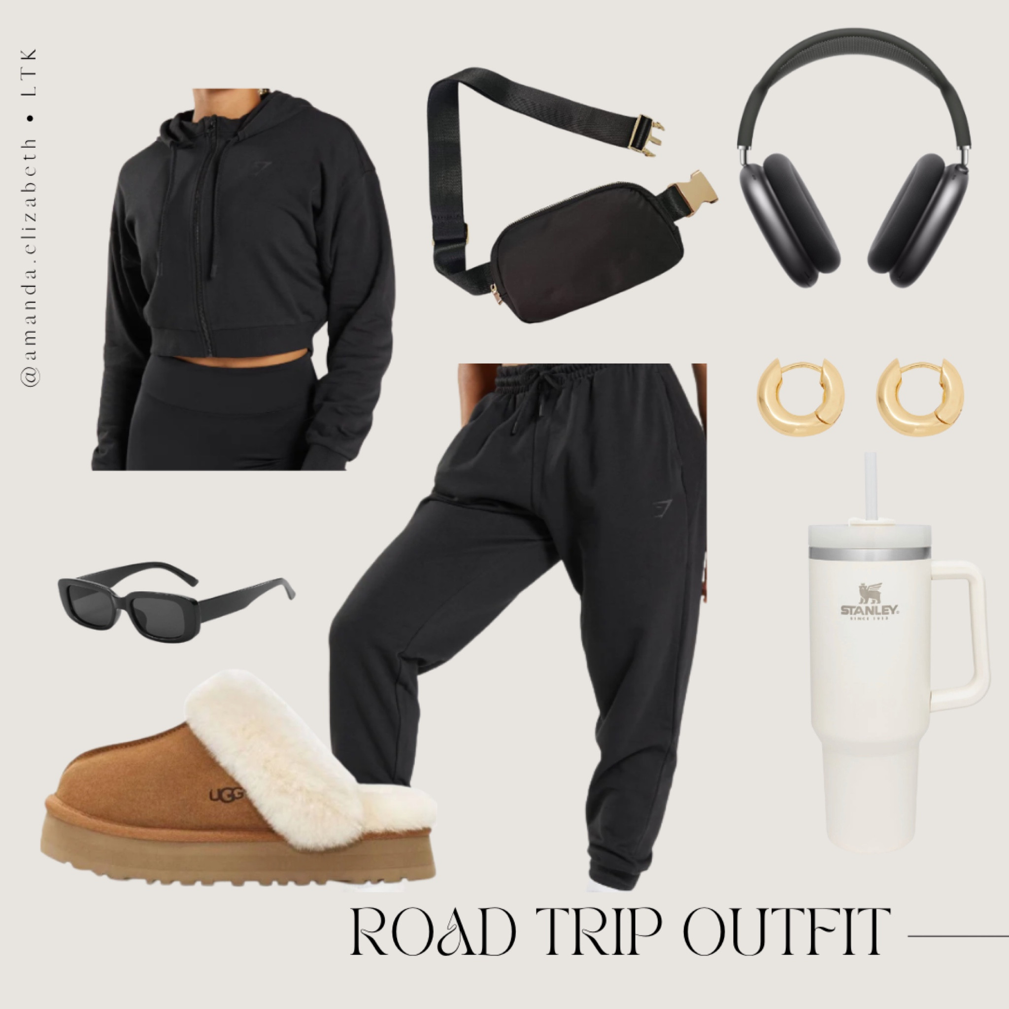 the perfect road trip fit 🖤

#LTKFind #LTKtravel #LTKstyletip
