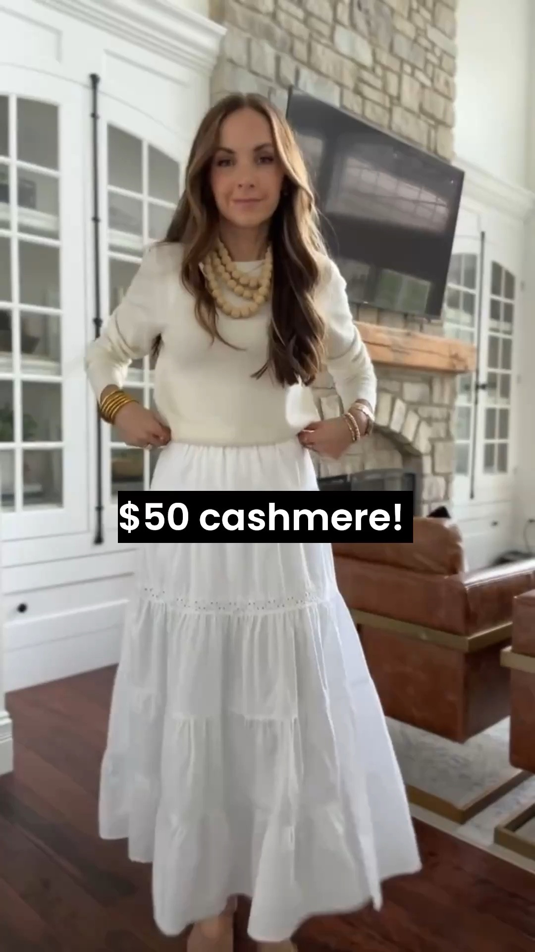 $50 Cashmere from @Target 
Love the longer length on this and it’s the perfect lightweight for spring! I am in a small 

#LTKgrwm