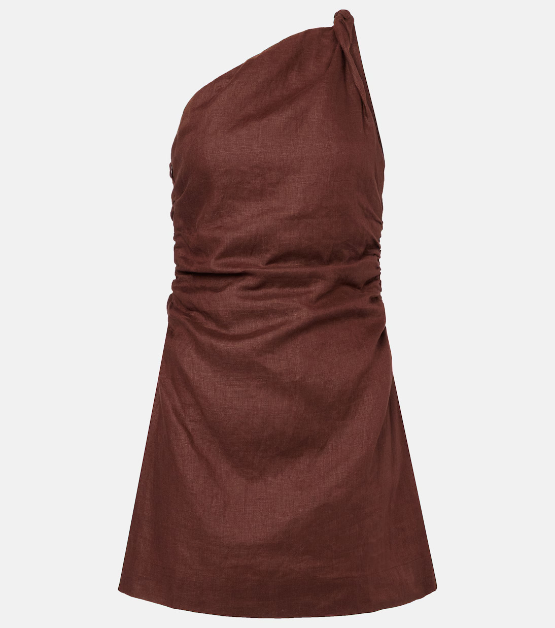 Marga one-shoulder linen minidress | Mytheresa (US/CA)