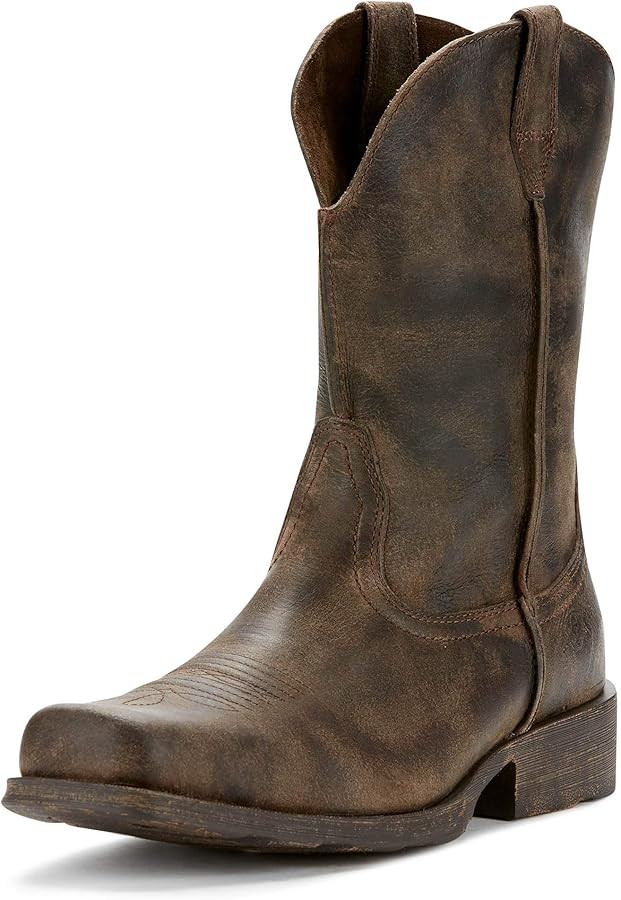 Ariat Rambler Western Boot – Men’s Leather, Square Toe, Western Boots | Amazon (US)