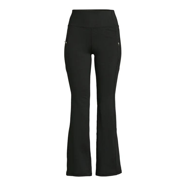 Avia Women’s Brushed Leggings with Zipper Pockets | Walmart (US)