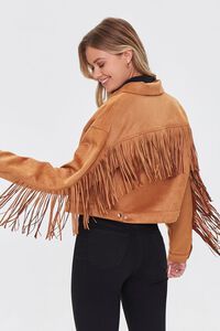 Faux Suede Fringe Jacket | Forever 21 (US)