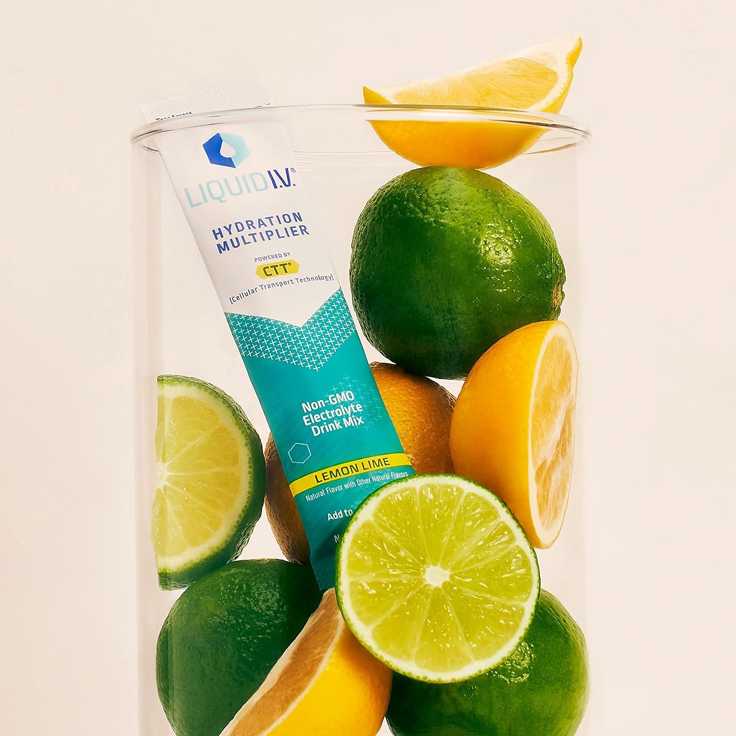 Liquid I.V. Hydration Multiplier, Electrolyte Drink Mix - 16 Packet Pouch - Lemon-Lime Citrus Fla... | Amazon (US)