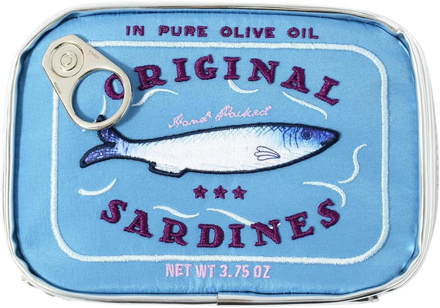 Cessfle Canned Sardines Makeup Bag, Funny Sardine Tin Fish Cosmetic Bag, Creative Cute Makeup Bag... | Amazon (US)
