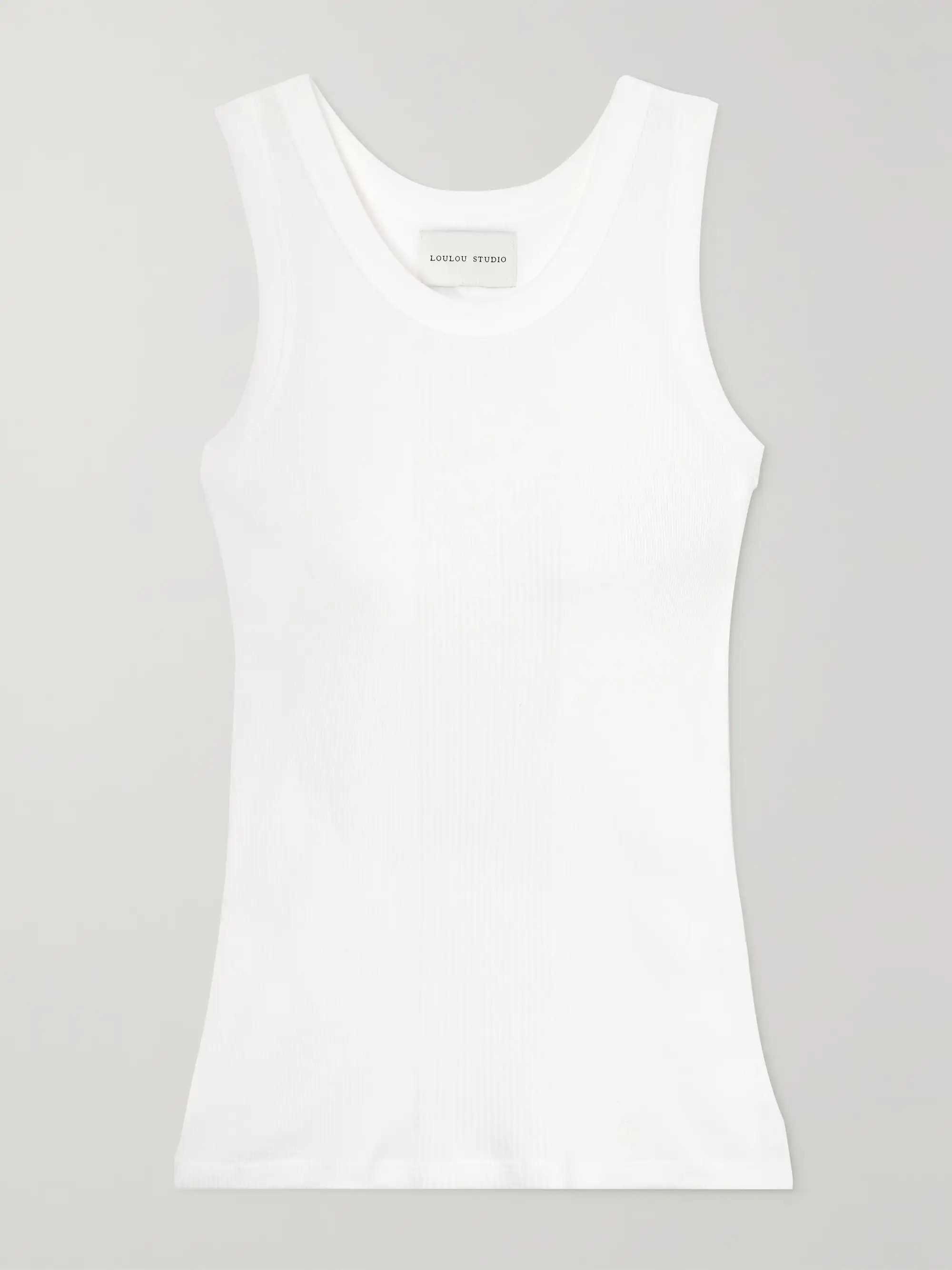 + NET SUSTAIN Limba Tanktop aus gerippter Biobaumwolle | NET-A-PORTER (UK & EU)