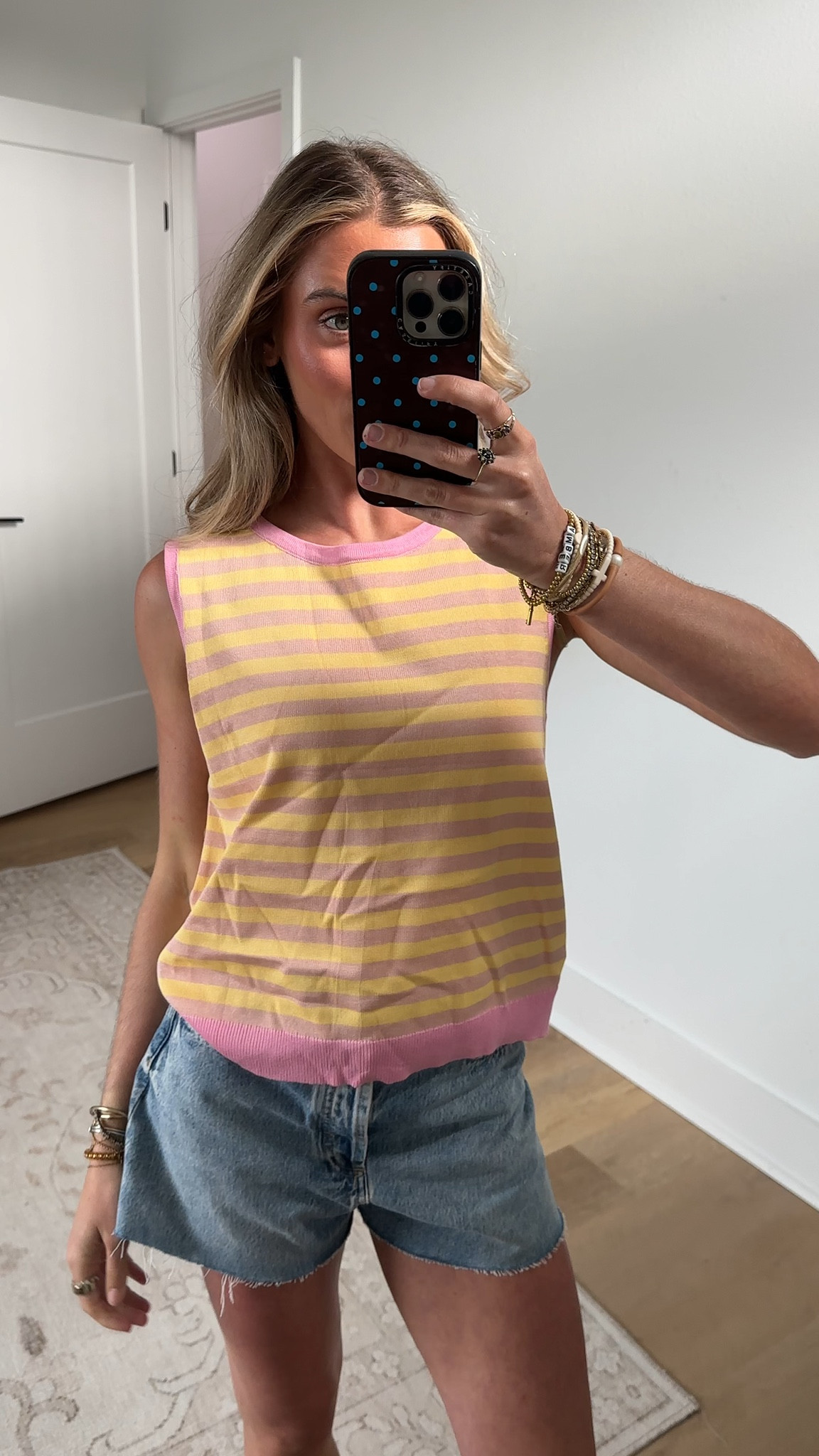 Amazon size small Hongsui Women's Striped Color Block Sweater Vest Ribbed Knit Tank Tops Oversized Crewneck Pullover

#LTKootd #LTKSaleAlert #LTKSeasonal