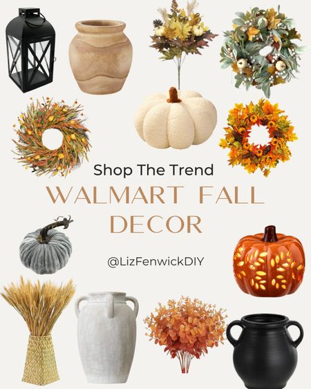 Fall finds from Walmart! So many great affordable picks to decorate your home for fall and Thanksgiving!

#LTKhome #LTKSeasonal