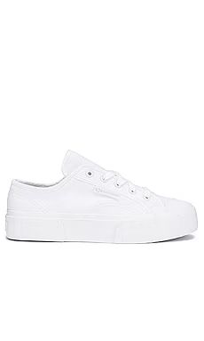 Superga 2630 COTU Sneaker in Total White from Revolve.com | Revolve Clothing (Global)