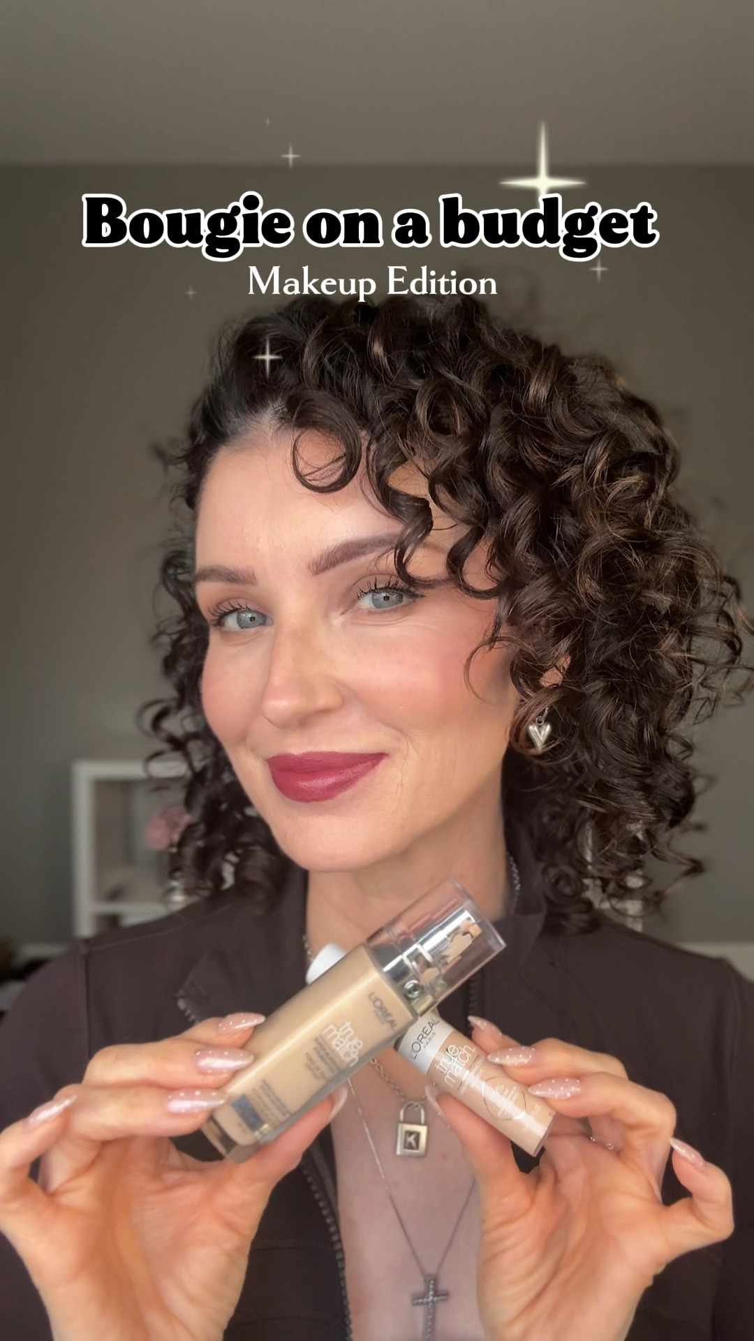 ✨ BOUGIE ON A BUDGET ✨
Makeup Edition 

You know I love my luxury makeup over here… but I ALSO love when I find something that looks, feels, and performs like high-end without the high-end price tag. 
I’m a picky 🐝 so it has to be GOOD.

So today’s pick?
L’Oréal True Match Foundation + Concealer.
She’s giving $60 foundation energy with that seamless, skin-like finish… and the concealer? Brightens, hydrates, and covered the redness on my eyelids in two seconds flat.

Lightweight, buildable, hydrating and picky-girl approved.

Luxury feel & results… without the luxury price tag.
That’s my favorite combo. 🖤
Foundation 1.5N 
Concealer light N2

#LTKstorytime #LTKBeauty