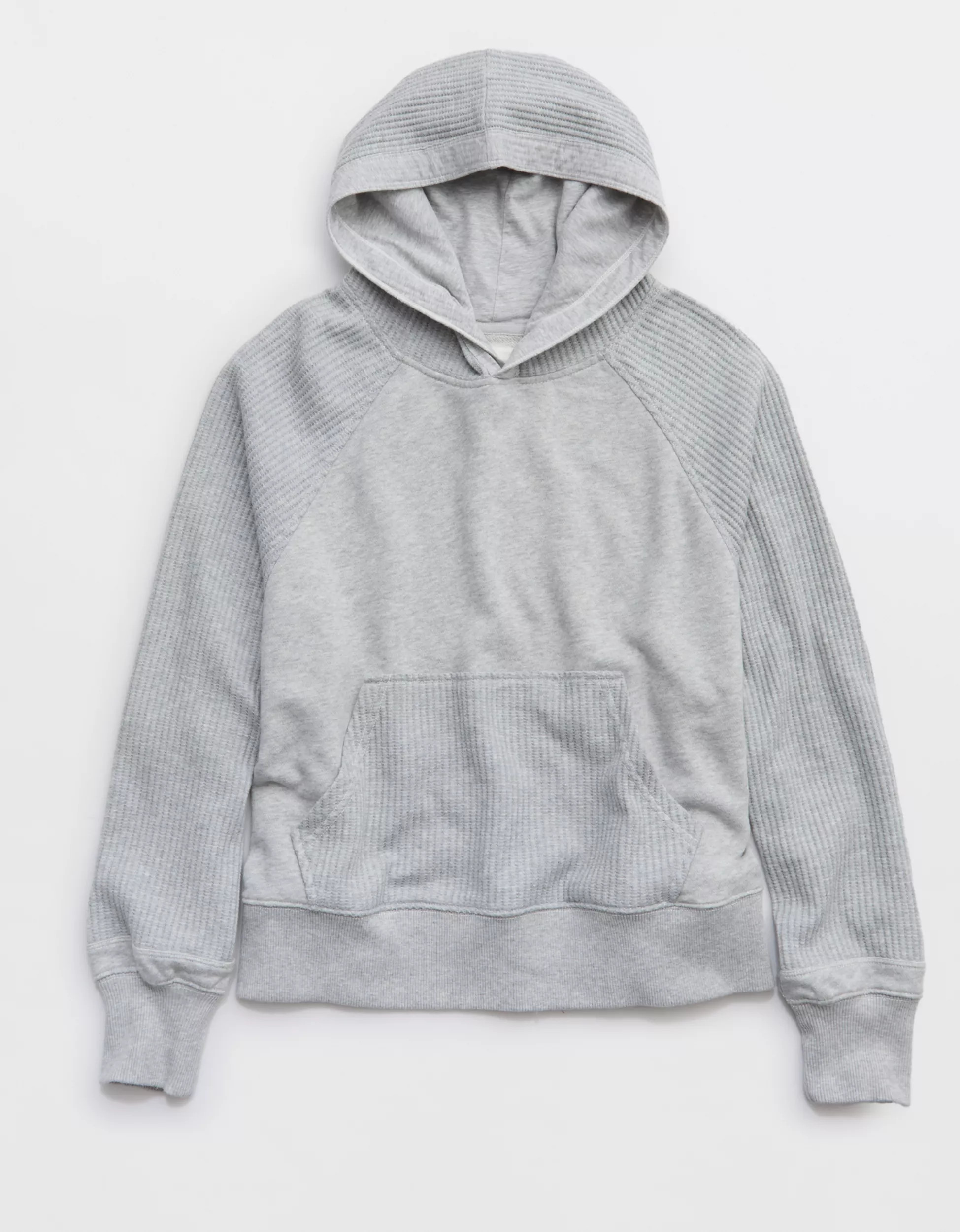 Aerie Essential Waffle Hoodie | Aerie