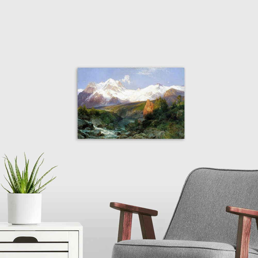 The Teton Range Wall Art | Great Big Canvas - Dynamic