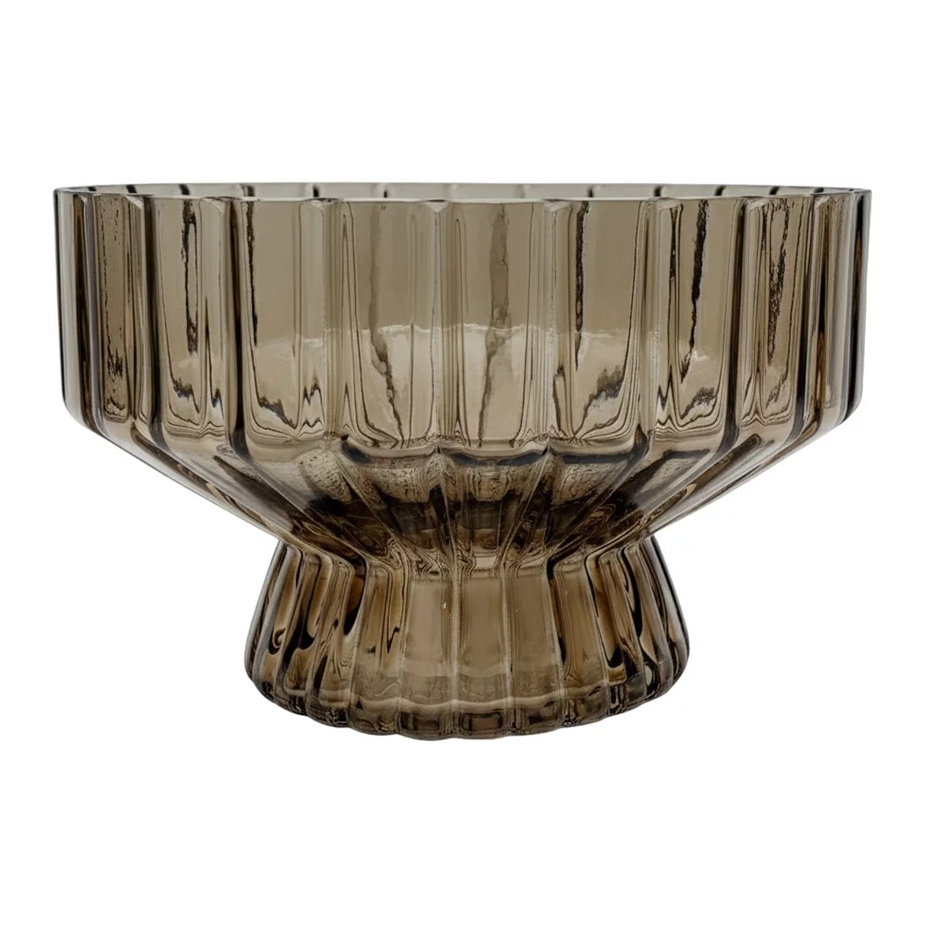 Sonoma Goods For Life® Fluted Glass Pedestal Bowl Table Decor | Kohl's
