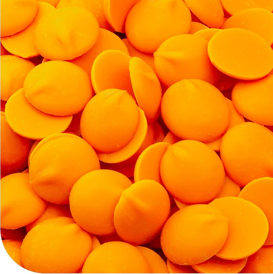 Merckens Chocolate Melts - 1 Pound Pack - Dye Free Orange Candy Melts for Dipping, Molding, Coati... | Amazon (US)