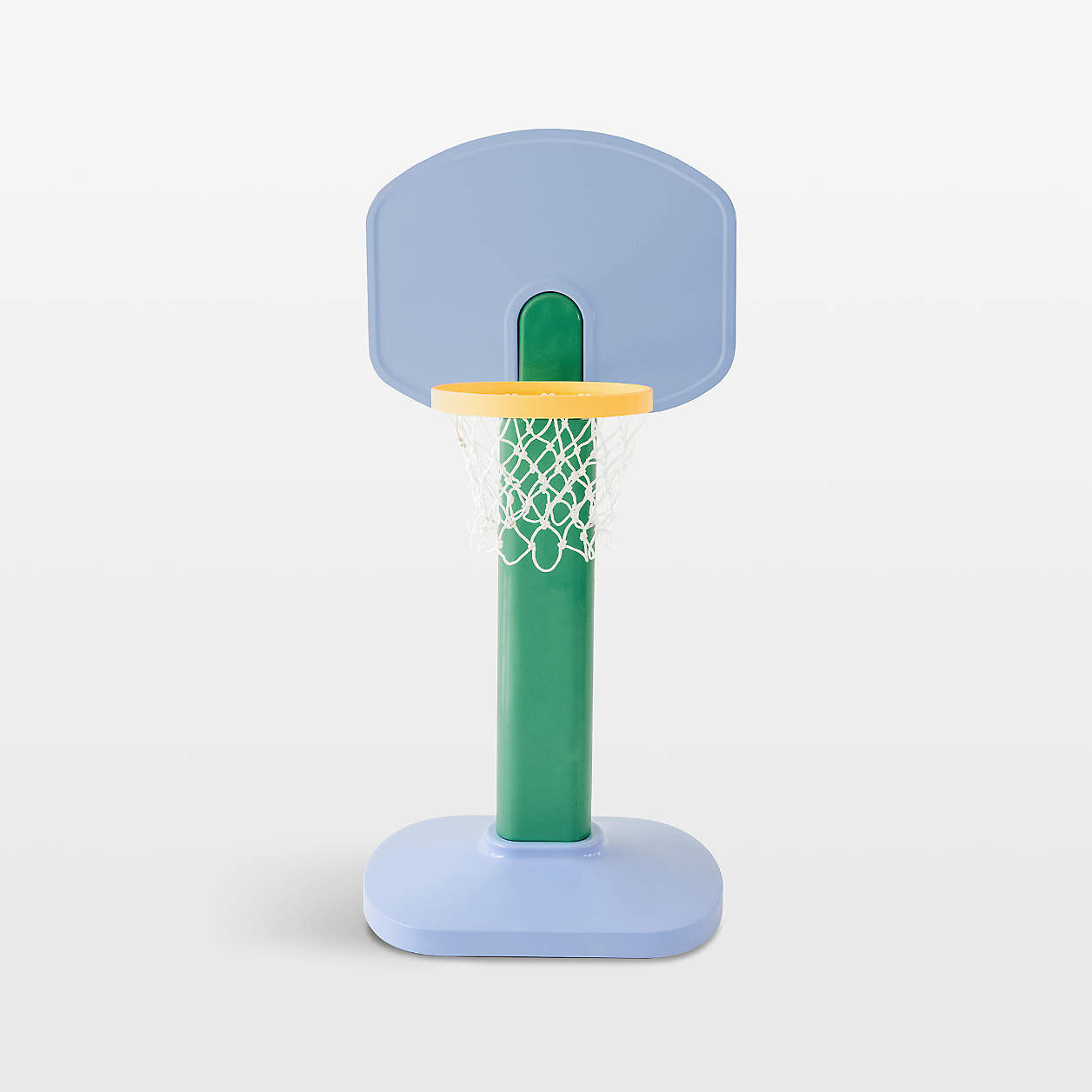 Smol Blue and Green Kids Basketball Hoop + Reviews | Crate & Kids | Crate & Barrel