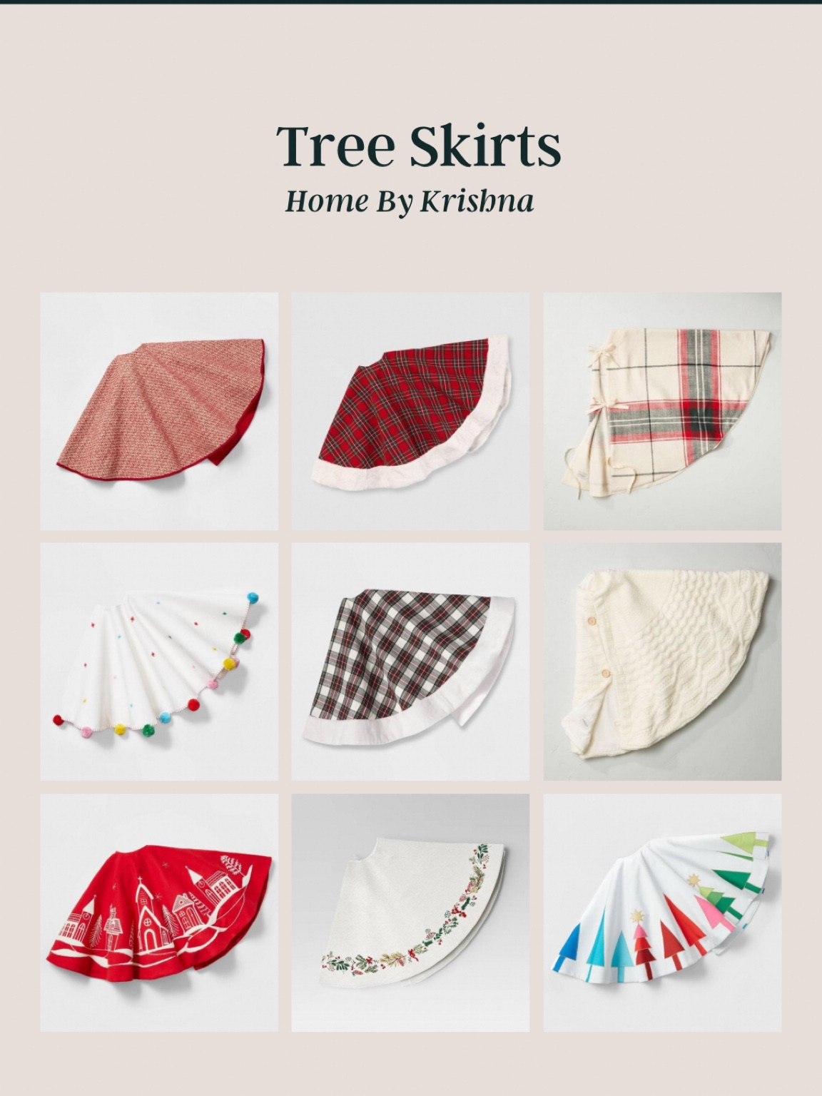 Tree skirts 

#LTKfamily #LTKunder50 #LTKHoliday