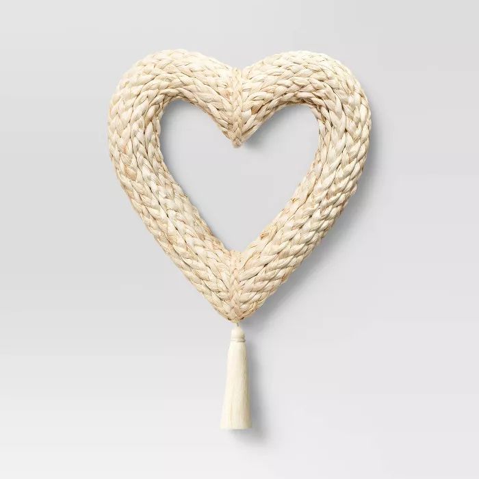 Woven Heart Wreath - Threshold&#8482; | Target