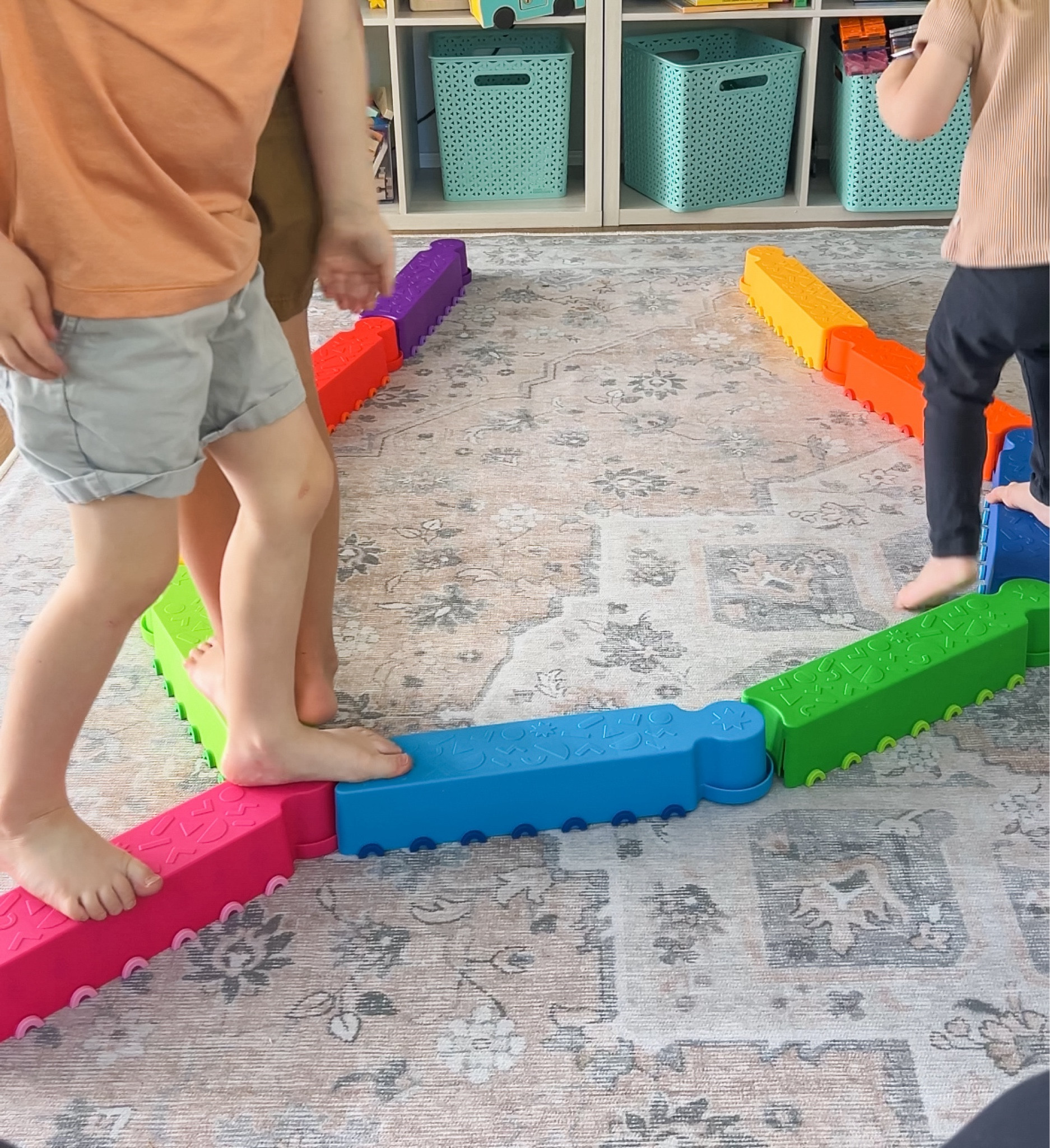 This balance beam toy has been such a hit! Great for active play indoors, plus it stacks away 🌈

#LTKFamily #LTKKids
