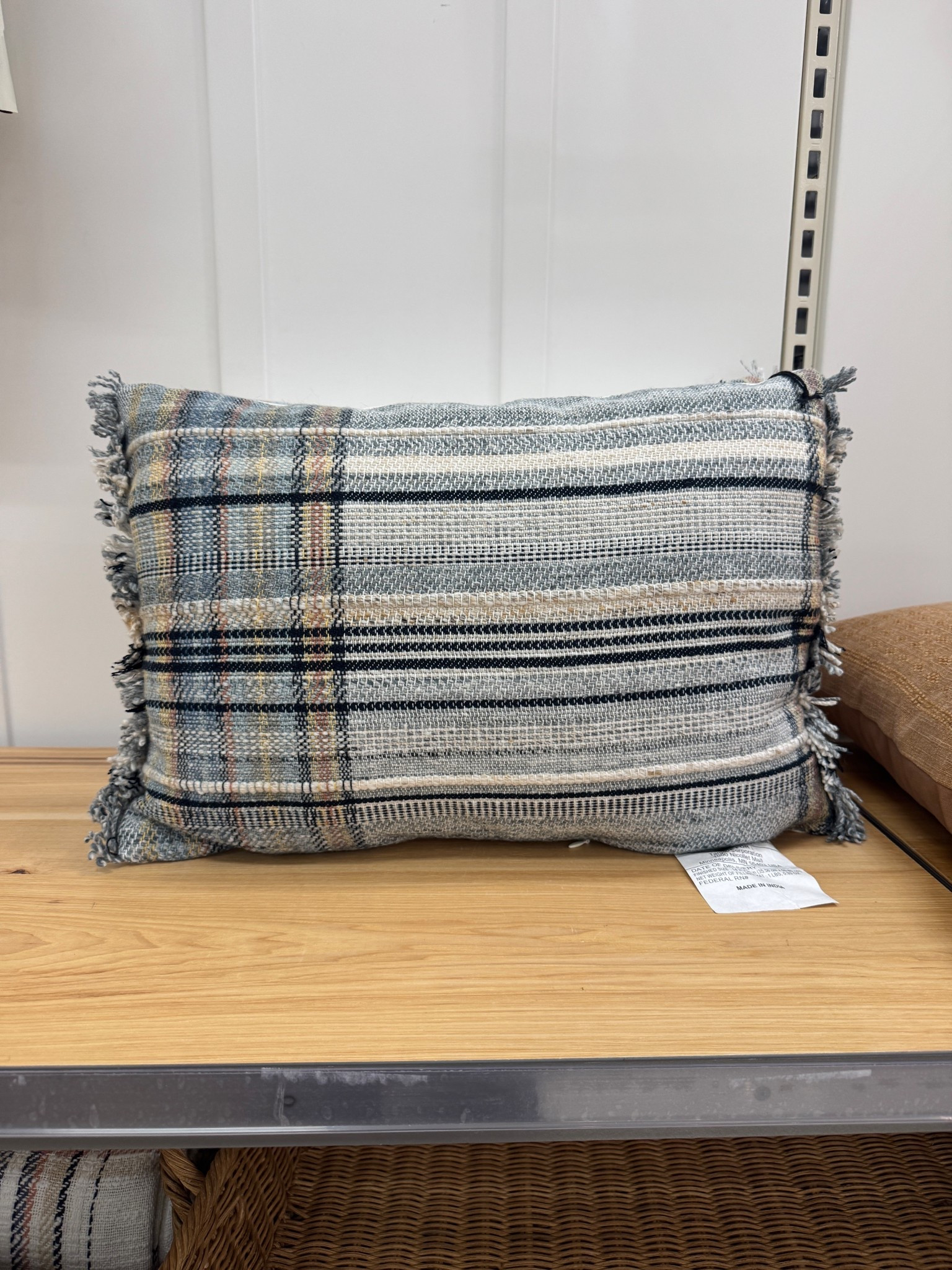Love the navy color combos in this pillow that will transition easily from season to season. Zipper allows for the insert to be swapped for a down insert.


#LTKFindsUnder50 #LTKHome
