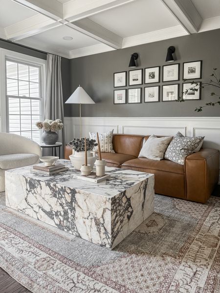 This stunning marble coffee table from Eternity Modern was a top seller this week! Stunning, beautiful quality, heavy, five marble options, and a timeless piece I’ll always love! 

#LTKStyleTip #LTKHome