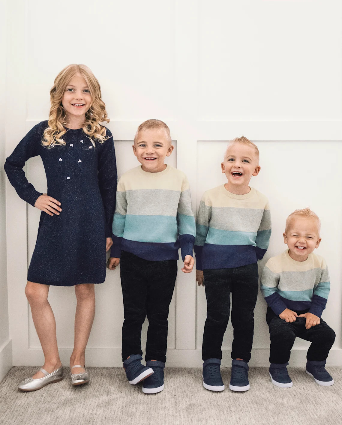 Coordinating Kids Outfits - Striped Sparkle Collection | The Children's Place