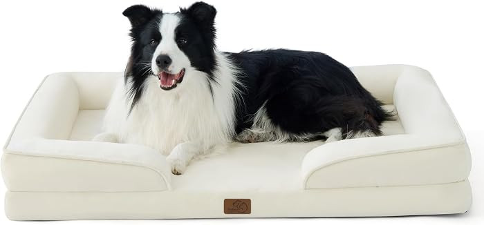 Bedsure Orthopedic Dog Beds Large Sized Dog with Removable Washable Cover | Amazon (US)