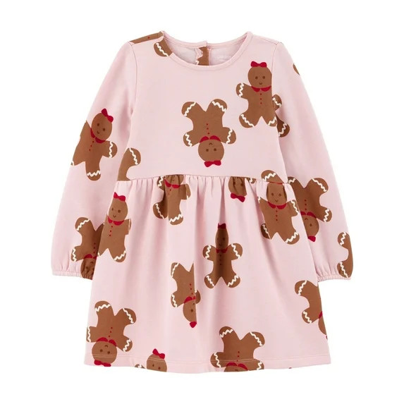 Carter's Child of Mine Baby and Toddler Girl Holiday Dress, Sizes 12M-5T | Walmart (US)