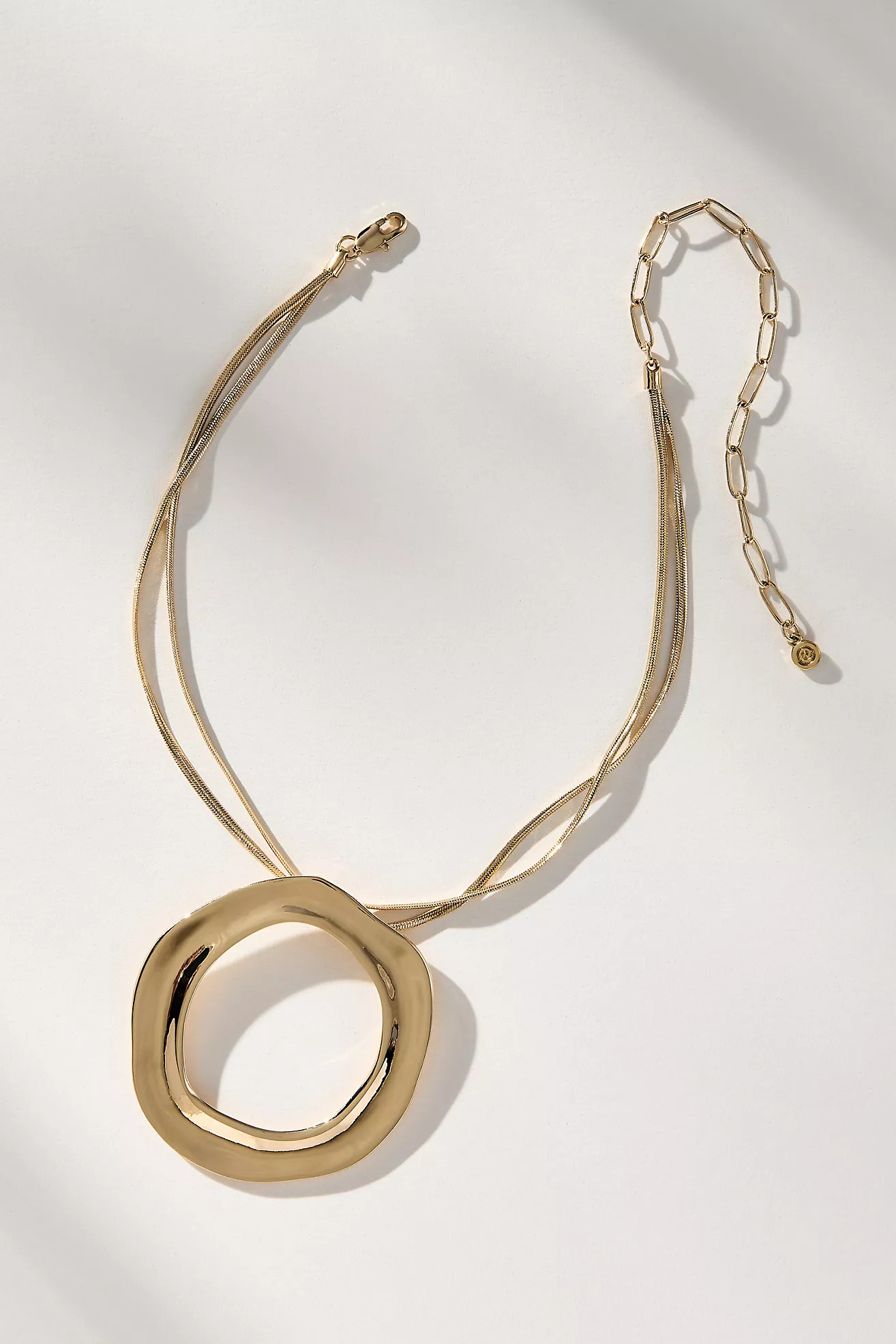 Ettika Open Circle Pendant Necklace | Anthropologie (US)