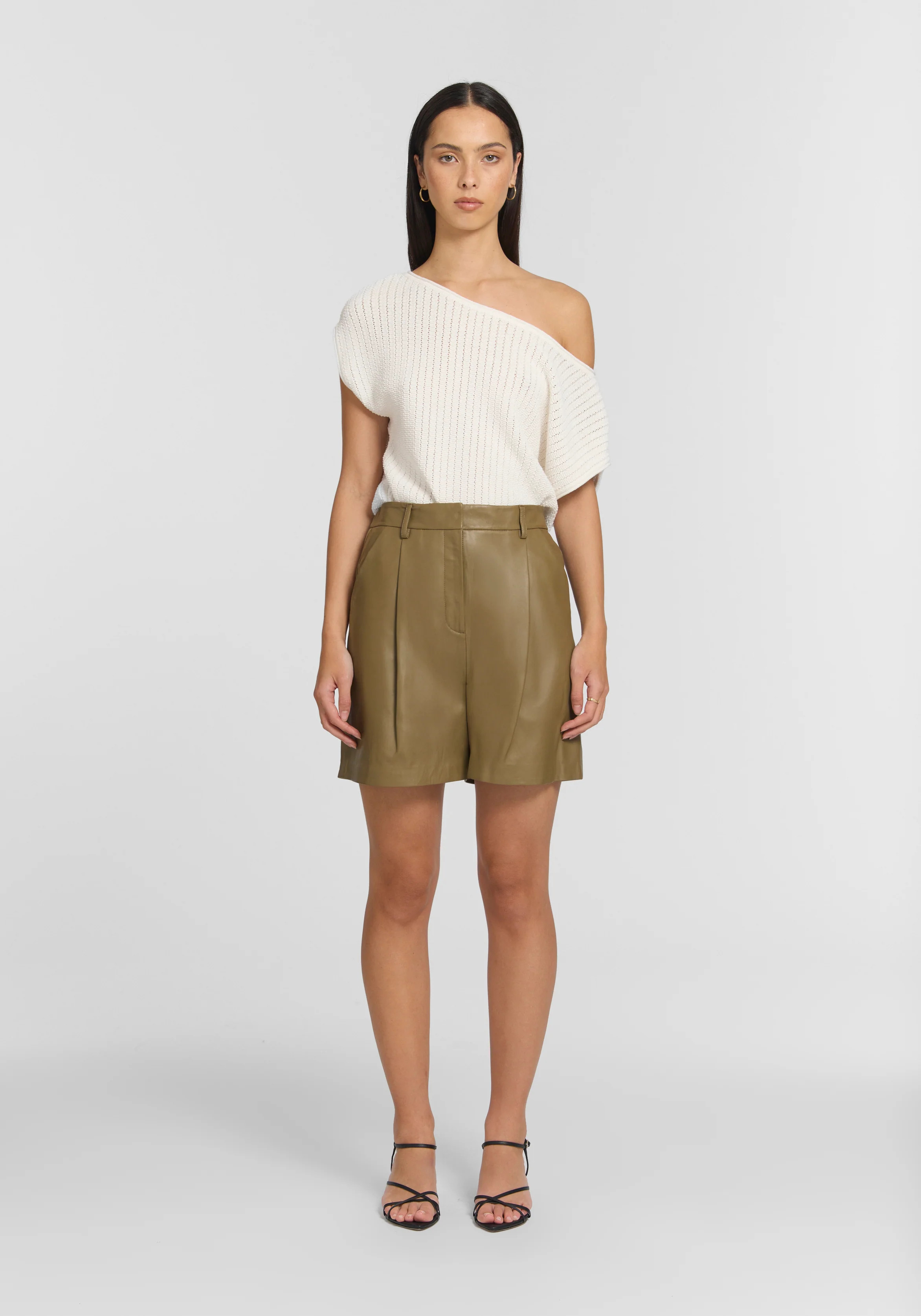Vulture Leather Short IN | SHORTS | VIKTORIA & WOODS | Viktoria & Woods