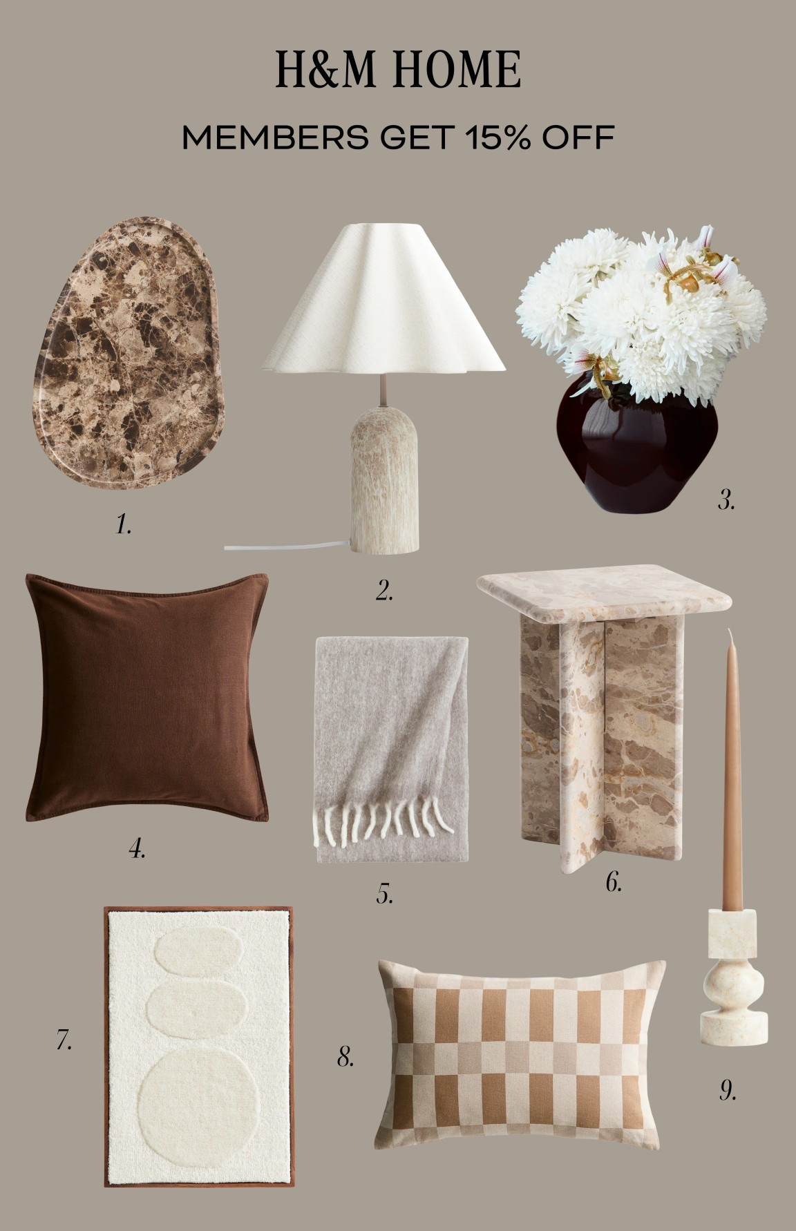 H&M Home Faves 🏠 members get 15% off everything 🤍

#LTKhome #LTKuk #LTKsale