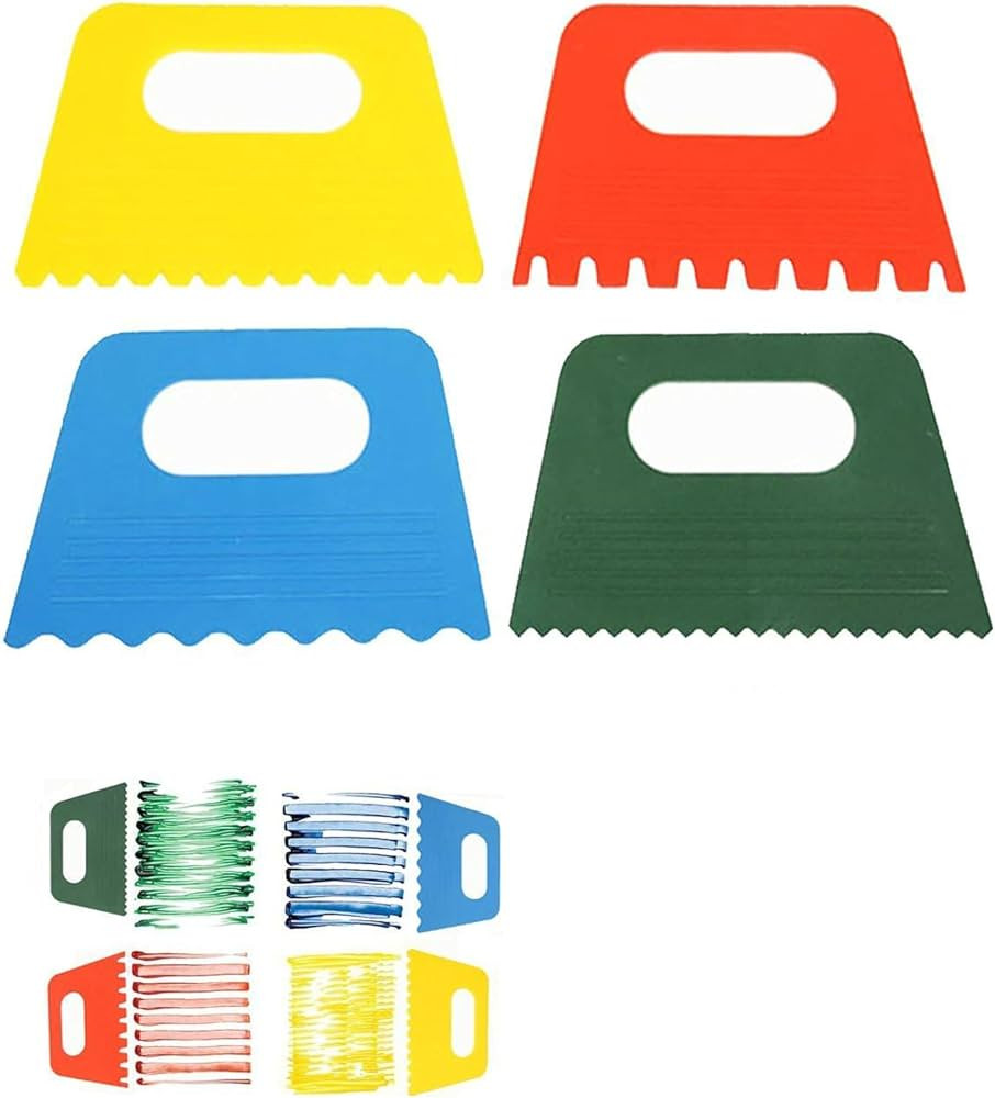 Paint Scrapers for Art DIY, Pack of 4 | Amazon (US)