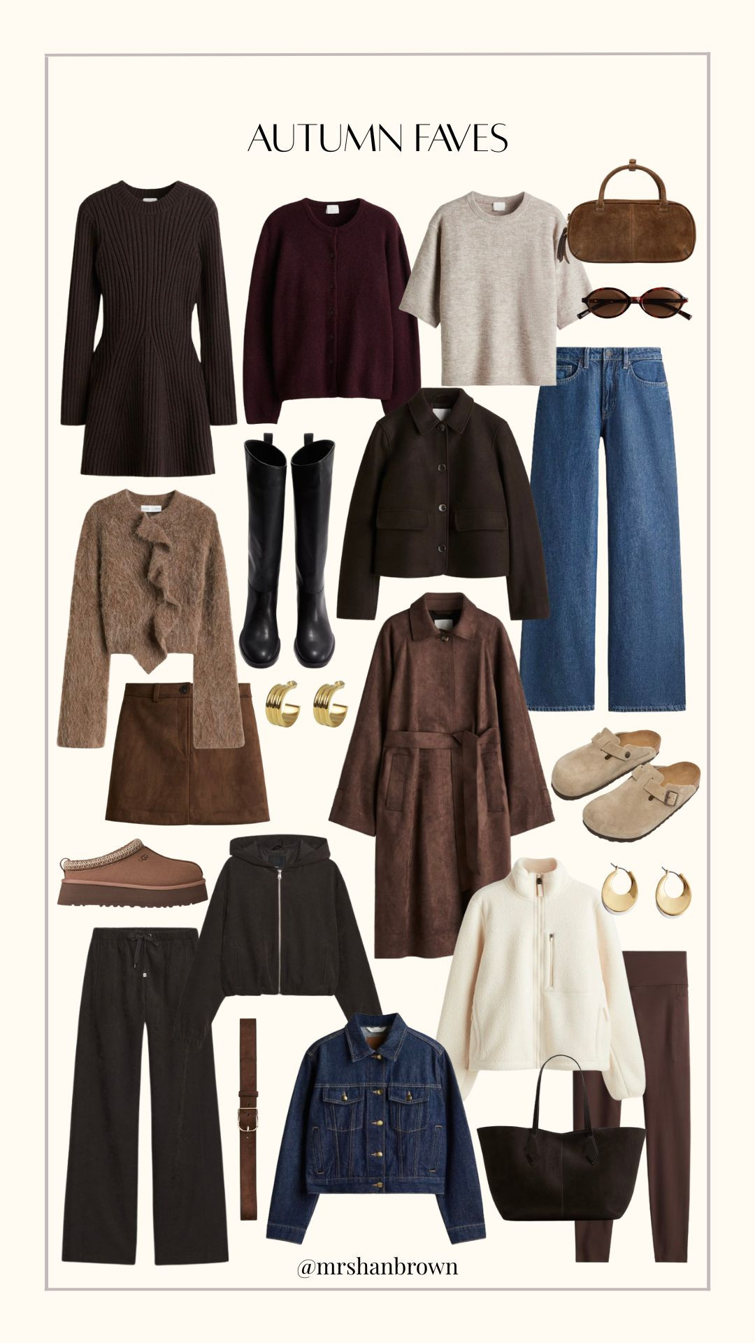 My Autumn Faves capsule wardrobe. So obsessed with all the new-in pieces at the moment! 

Autumn outfits, transitional outfits, co-ord, knitwear, suede, uggs 

 #LTKuk #LTKautumn #LTKstyletip