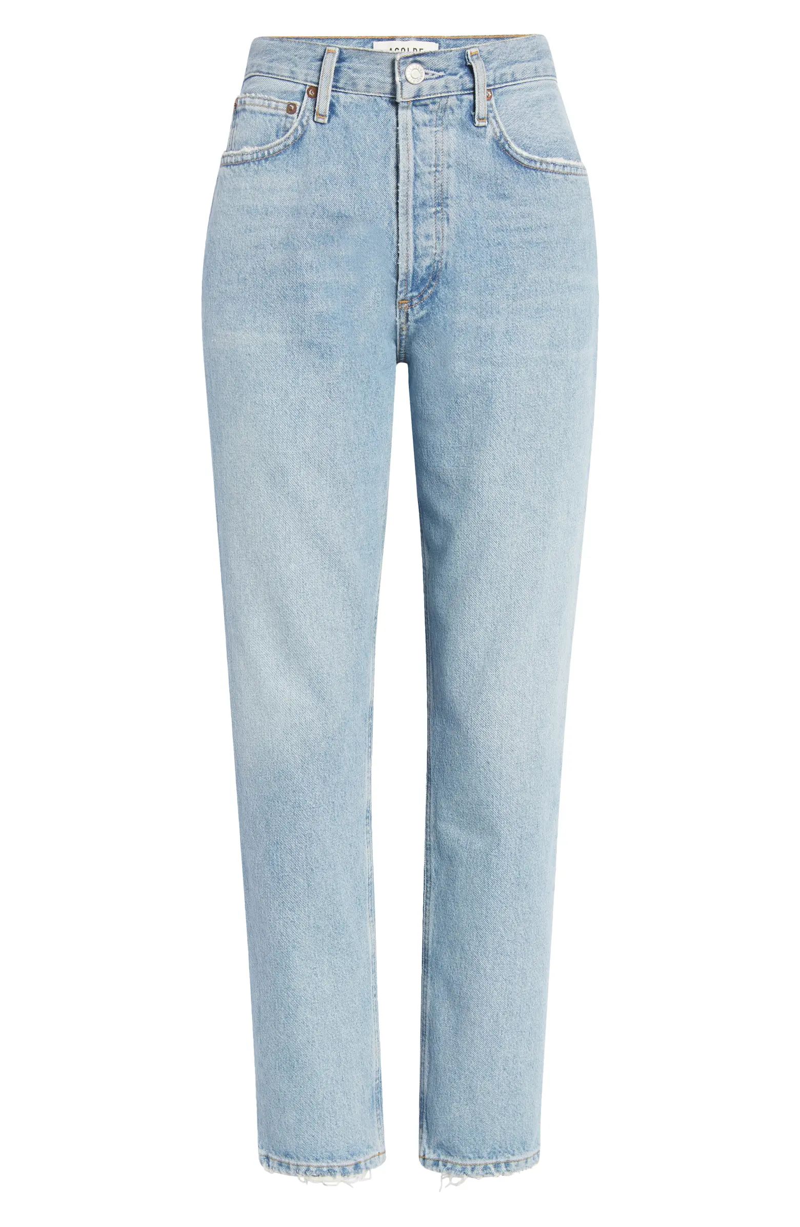 AGOLDE Fen High Waist Relaxed Tapered Organic Cotton Jeans | Nordstrom | Nordstrom
