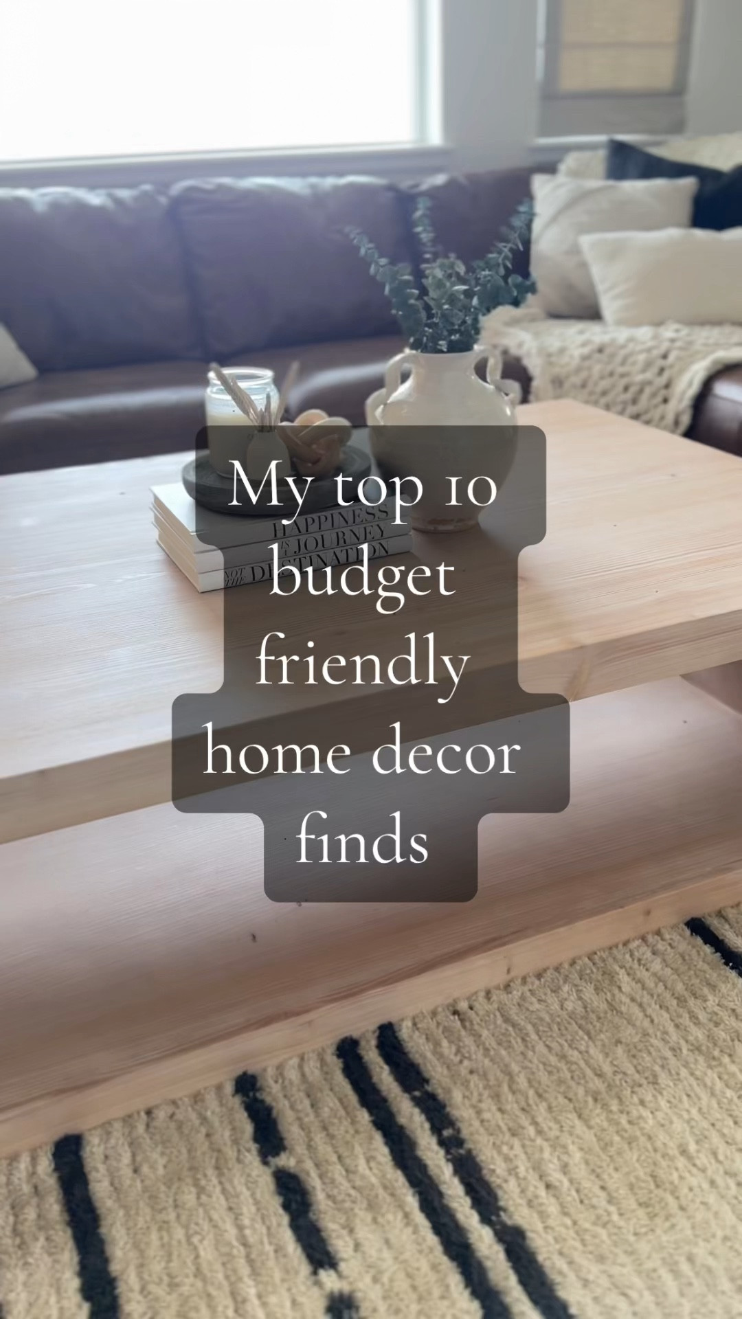My top 10 budget friendly home decor pieces! If you are looking for that interior design home decor style, but you have that amazon home decor budget, this is your list! Most all are from Amazon and have been tried and tested in my home. I love these budget friendly home decor pieces! 

#LTKFindsUnder100 #LTKHome