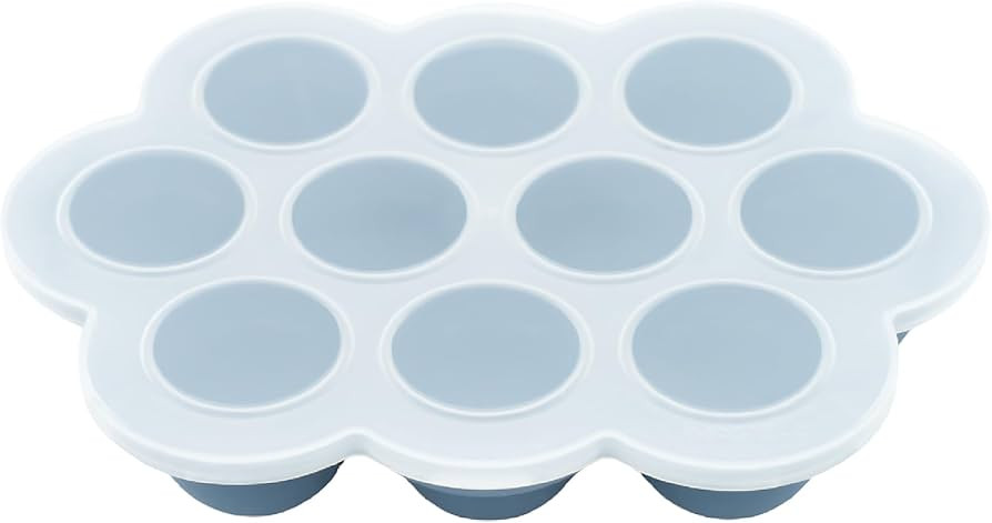 WeeSprout Silicone Baby Food Freezer Tray with Clip-on Lid - Perfect Storage Container for Homema... | Amazon (US)