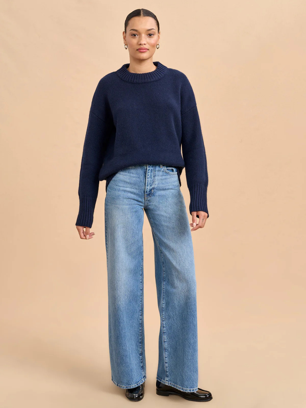 Solid Marin Sweater | La Ligne