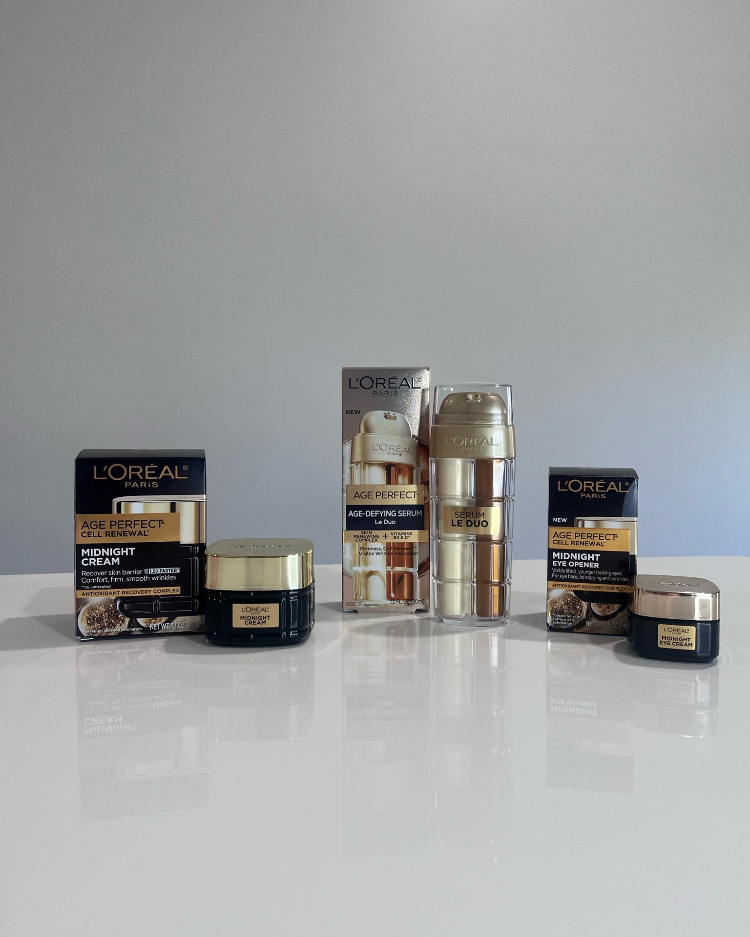 L’Oréal Age Perfect Skin Care.

The Age Perfect skin care line for mature skin includes gentle cleansers, lightweight oils and serums, and anti-aging creams and lotions to restore and revive skin.

#loreal #skincare #ageskincare

#LTKmomlife #LTKdayinmylife #LTKmorningroutine