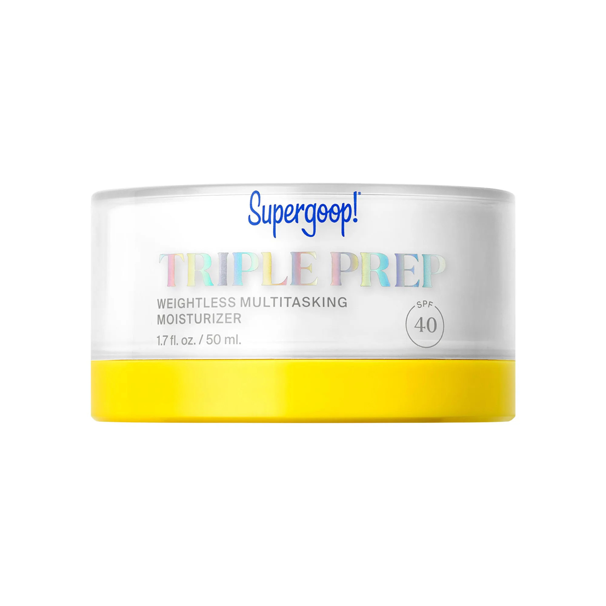 Supergoop! Triple Prep Weightless Multitasking Moisturizer SPF 40 Face Sunscreen 1.7 oz / 50 mL | Sephora (US)