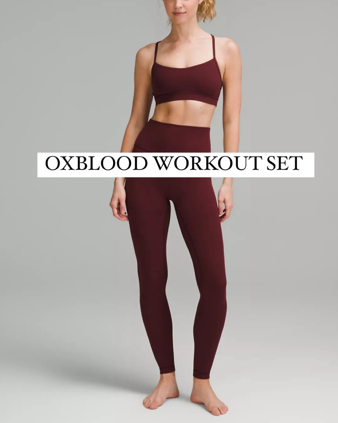 Just grabbed this gorgeous burgundy workout set at lululemon! These are my favorite high waisted leggings that are squat proof! I’m getting free alteration to make them 25” length. I do size 8 in sports bra and 2 leggings 


Activewear 
Lululemon 
Workout clothes 
Gym outfit 

#LTKFitness #LTKActive #LTKStyleTip