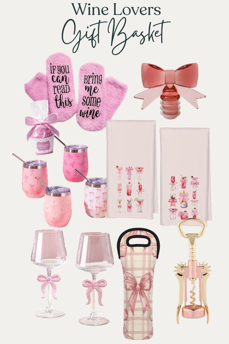 Gift ideas for wine lovers 
Gift basket
Themed gifts 
Amazon gifts 
Girly gifts 
Wine gifts 

#LTKFindsUnder100 #LTKHome #LTKFindsUnder50