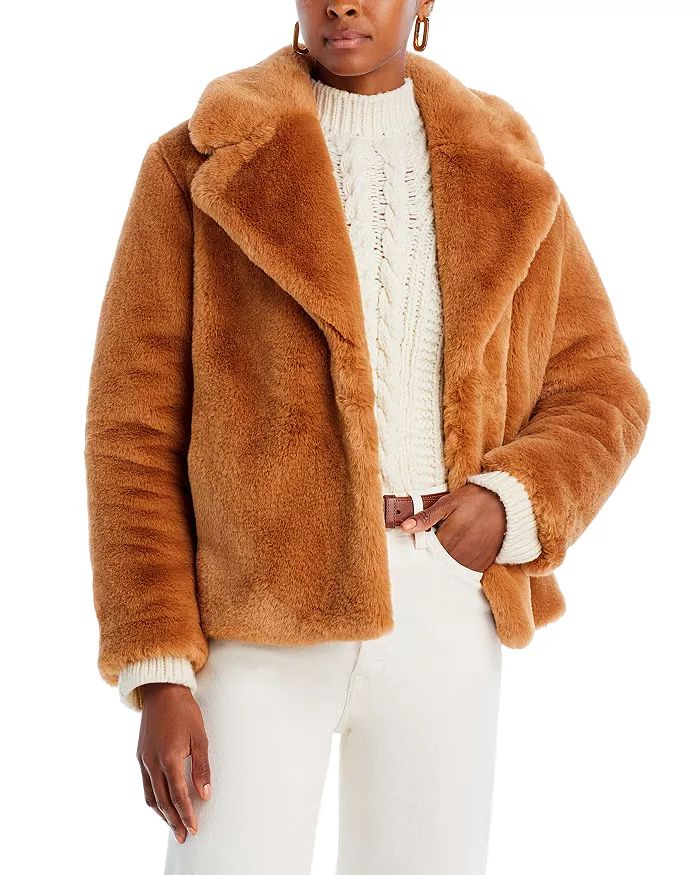 Milly Faux Fur Coat | Bloomingdale's (US)