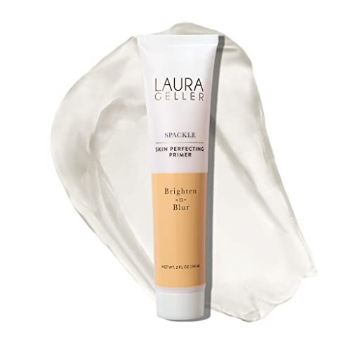 LAURA GELLER NEW YORK Spackle Primer - Brighten-n-Blur - Super-Size 2 Fl Oz - Mattifying Makeup Primer for Mature Skin | Amazon (US)